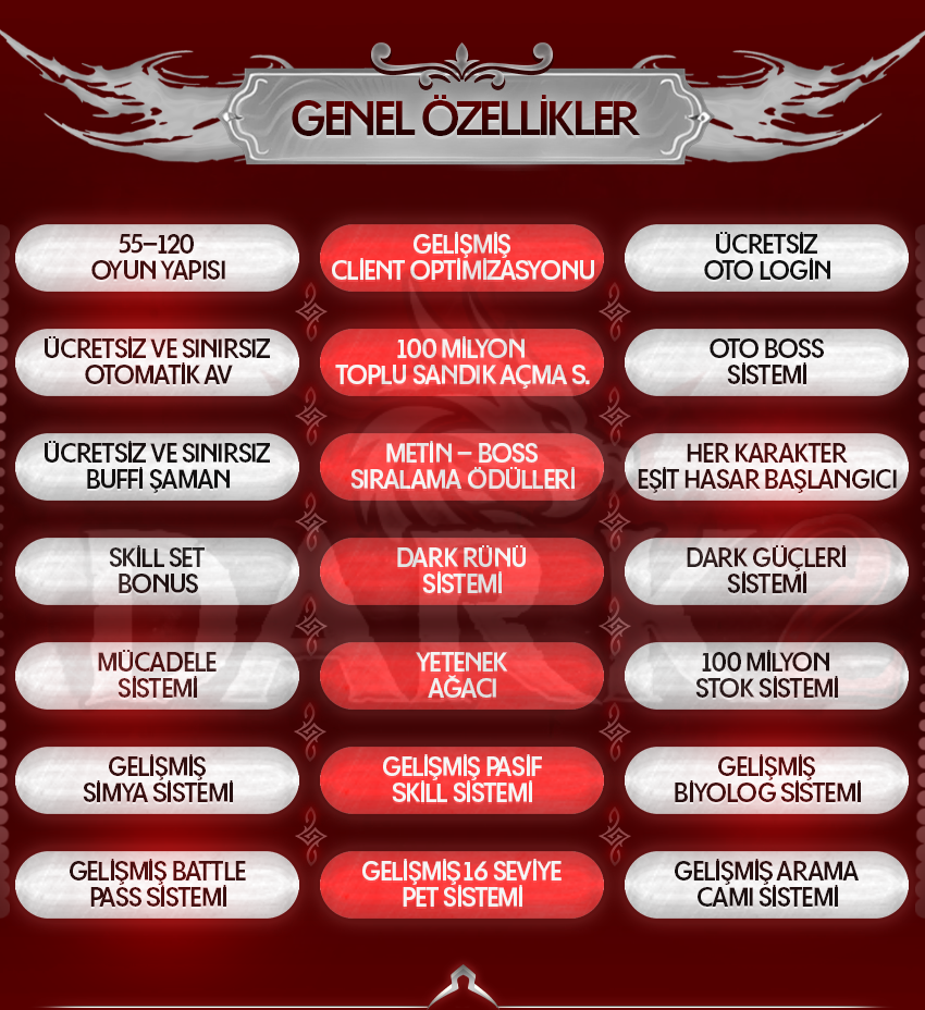 darkmt2 Gelişmiş 55-120 Server - Tanıtım 4